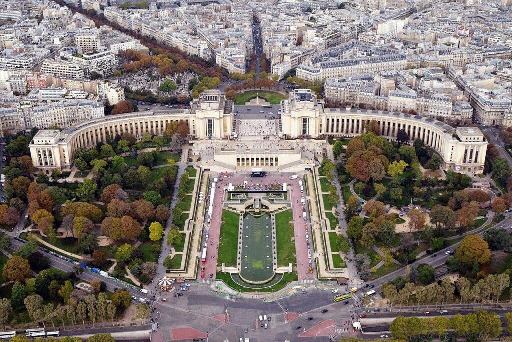 spot photo paris jardin du trocadéro