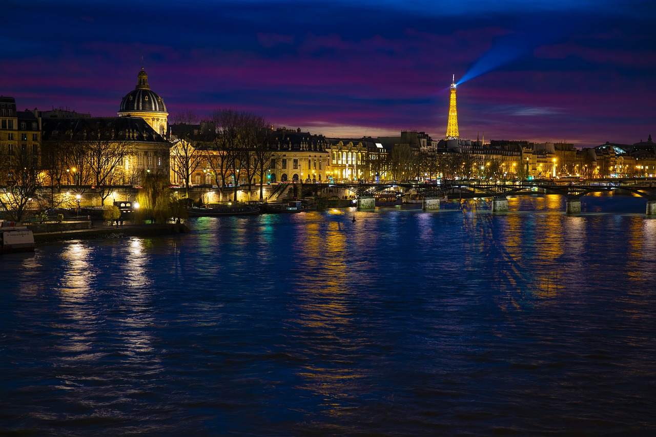 les berges de la seine