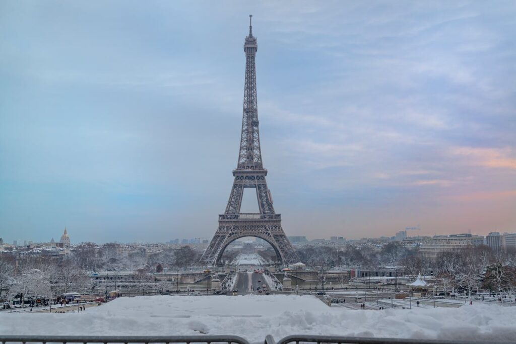 paris neige